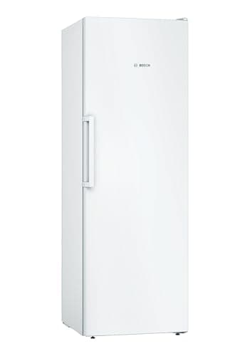 Bosch GSN33VWEP, Serie 4, Freistehender Gefrierschrank, 176 x 60 cm, 225 L Gefrieren, NoFrost, BigBox Schublade für großes Gefriergut, Flexibler Gefrierraum, Multi Airflow - gleichmäßige Kühlung, Weiß
