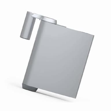 Türschliesser aus Stahl silber für DIN links und rechts ohne Bohren 201640103-HE