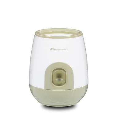 Bebeconfort Express Elektrischer Flaschenwärmer, Flaschenwärmer für Baby, Schnelles Aufheizen, Einfache Verwendung, Weiß & Grün