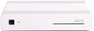 VU+ Zero HW Version 2-1x DVB-S2 Full-HD Sat Tuner E2 Linux Receiver, YouTube, Satellit Receiver mit Aufnahmefunktion, Kartenleser, Media Player, (Full HD, 1080p) weiß