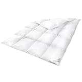 Mayaadi Premium Winter Daunendecke extra warm 135x200 cm - 2000g Bettdecke, 70% Daunen 30% Federn - 100% natürliche Baumwolle - Made in Europe - Steppdecke geeignet für Allergiker - MA84