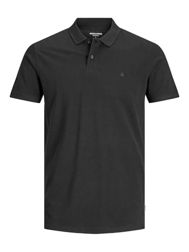 JACK & JONES Male Poloshirt Einfarbig Poloshirt