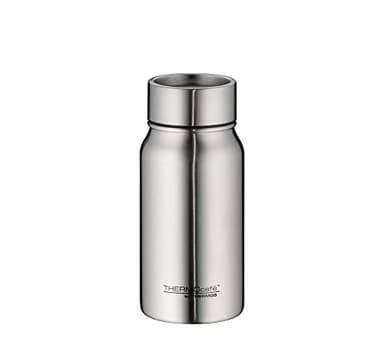 THERMOcafé by THERMOS TC DRINKING MUG stainless steel mat 0,35l, Thermobecher Edelstahl, Isolierbecher, Kaffeebecher to Go Thermo, auslaufsicher, 8h heiß & 16h kalt, spülmaschinenfest, BPA-frei