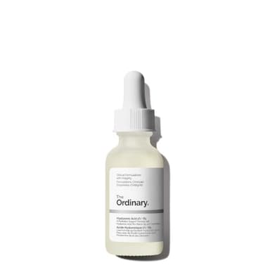 The Ordinary Hyaluronic Acid 2% + B5 (with Ceramides), Hyaluronsäure + B5 (mit Ceramiden), Tiefenwirksames Hydrationsserum für vitalere, glattere Haut, 30ml