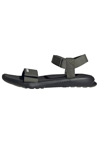 adidas Unisex Terrex Hydroterra Light Sandals, Core Black/Olive Strata/Cloud White, 43 EU