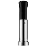 WMF Top Tools Muskatmühle 16,5 cm, Muskatnuss Mühle mit Aufbewahrungsfach, Cromargan Edelstahl, Kunststoff