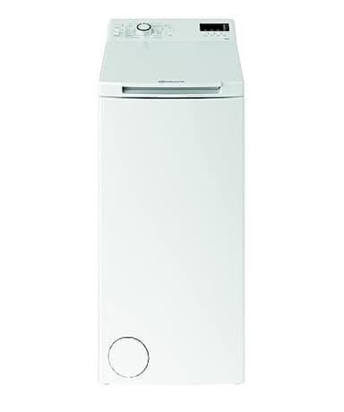Bauknecht WAT Smart Eco 12C Toplader-Waschmaschine/6 kg/1200 UpM/Kurz30'/FreshFinish/Intensivspülen/Mehrfachwasserschutz+/Energy Saver/Wolleprogramm/Startzeitvorwahl/Universal