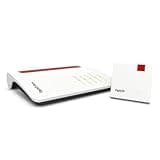 FRITZ!Mesh Set: FRITZ!Box 7530 AX (Wi-Fi 6 Router mit 1.800 MBit/s + 600 MBit/s) und FRITZ!Repeater 1200 AX (Wi-Fi 6 Repeater mit 2.400 Mbit/s + 600 Mbit/s, deutschsprachige Version)