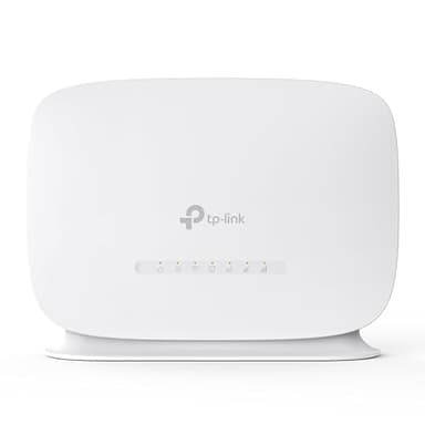 TP-Link TL-MR105 LTE Router, 4G Router unterstützt Nano SIM Karten, 4G Cat4 bis zu 150 Mbit/s, WLAN 2.4GHz 300 Mbit/s, 2 x 100 Mbps Ports, Plug & Play, bis zu 32 Geräte, Kindersicherung, Gast-Netzwer