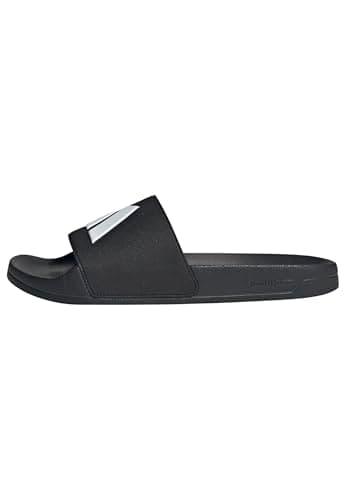 adidas Unisex ADILETTE SHOWER SLIDES, Core Black/Cloud White/Core Black, 46 EU