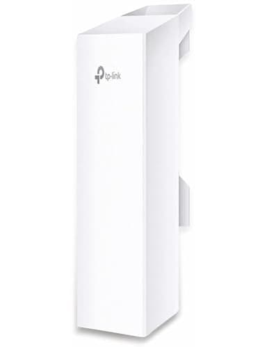 TP-Link CPE510 5GHz N300 Langstrecken-Außen-CPE für PtP- und PtMP-Übertragung, Punkt-zu-Punkt-Funkbrücke, 13 dBi, 15 km+, Passive PoE-Stromversorgung mit kostenlosem PoE-Injector, Pharos Control