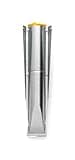 Brabantia - Bodenanker für Wäschespinne Lift-O-Matic - Verschlußkappe - Aus verzinktem Stahlblech - Kein Betonieren erforderlich Size 3 - Ø 50 mm