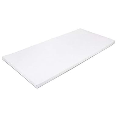 MSS e.K. Viscoelastische Matratzenauflage 200 x 140 x 7 cm Topper mit Bezug