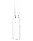 Cudy Outdoor AC1200 Gigabit Wireless Access Point, WLAN-Extender für den Außenbereich, IP65 wasserdicht, Gigabit RJ45, Beamforming, MU-MIMO, PoE-Adapter enthalten, AP1300-Outdoor