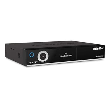 TechniSat DIGIT ISIO S4 – Twin Sat-Receiver mit alphanumerischem Display (HDTV Twin-Tuner, DVB-S2, PVR Aufnahmefunktion via USB oder im Netzwerk, HbbTV, CI+, HDMI) schwarz