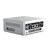 MINIS FORUM Mini-PC NAB6 Lite, Intel Core i5-12600H, 16 GB DDR4, 500 GB PCIe 4.0 SSD, 12C/16T, bis zu 4,5 GHz, 2 x 2,5 G RJ45 LAN, WiFi 6, Bluetooth 5.2, 2 x HDMI, 7 x USB-Anschlüsse