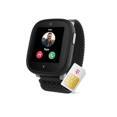 Xplora X6 Play Smartwatch Schwarz für Kinder I mit GPS-Tracker & SOS-Taste I inkl. Mix&Match Wechselzubehör I Kids Watch mit Kamera & Schrittzähler I Telefonuhr I Amazon Gutschein bei SIM-Aktivierung