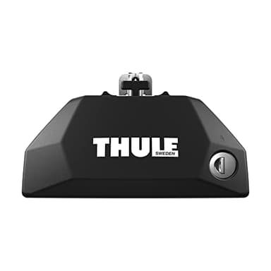 Thule Evo Flush Rail Fuß Für Fahrzeuge 4er-pack Schwarz Black, One-Size