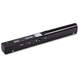 AOZBZ Portable Document Scanner Dokumentenscanner, 900DPI Mobile USB Handscanner A4 Farb Photo Scanner Handy Scan (JPG/PDF-Format, Hochgeschwindigkeits-USB 2,0,Brauchen Micro SD/TF Card) (Scanner)