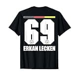 Deutschland Sauf Trikot 69 Erkan Lecken Sauf Legende T-Shirt