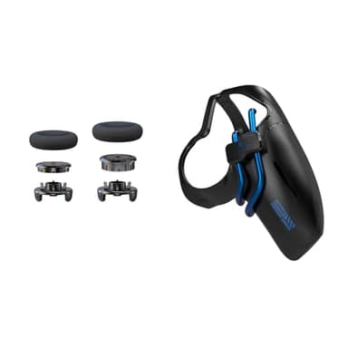 EXknight FPS Pack für PS5 Controller, Deathclaw PS5 Controller Paddles und Höhenverstellbare Sticks(Mid Rise: 7-8MM, High Rise: 9-10-11-12MM)