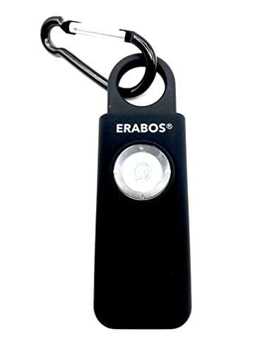 ERABOS Premium Taschenalarm T1000 – Extrem lauter Notfallalarm mit LED-Stroboskop | Von Polizeibeamten gegründete Sicherheitsmarke | MODERN, KOMPAKT & ROBUST