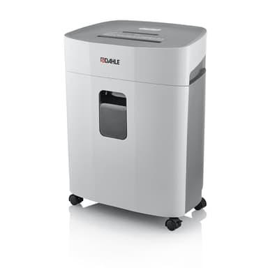 Dahle PaperSAFE PS 240 Aktenvernichter (10 Blatt, Sicherheitsstufe P4, Partikelschnitt, öl- und wartungsfrei, 25 Liter) grau