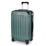 TANTOMI Koffer Groß, Reisekoffer, Hartschalenkoffer Trolley Koffer mit Rollen, Koffer mit 3-Stelliges Codeschloss, Zahlenschloss Teleskopgriff, Suitcase für Reisen Geschäft