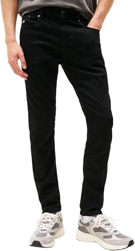 Tommy Jeans Austin Slim Tprd Dh4288 Konisch Zulaufend, Herren, Denim (Denim Black), 36W / 30L
