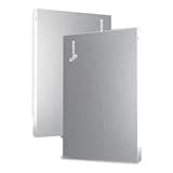 SUHSAI 500 GB Externe tragbare Festplatte 2,5 Zoll Speicher-/Sicherungslaufwerk mit USB 2.0-Speichererweiterungsfestplatte, Slim-Festplatte, kompatibel mit Mac, PC, Laptop, Desktop (Silber)