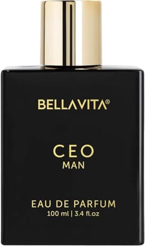 BellaVita Luxury CEO Man Parfum für Herren (100 ml) | Langanhaltender Herrenduft mit Zitrone, Lavendel, Tonkabohne, Vetiver und Moos | CEO-Parfum für Herren | Vegan & tierversuchsfrei