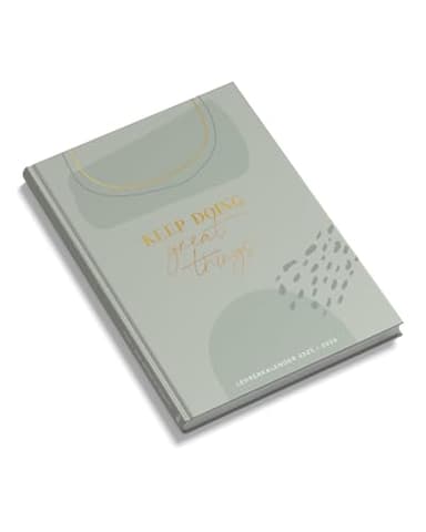 VISUAL STATEMENTS - Lehrerkalender 2025/26 - Kalender für Lehrer mit Leseband - A4 Format - Hardcover - Schuljahresplaner