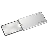Eschenbach Taschen leucht Lupe XL easyPocket Silber