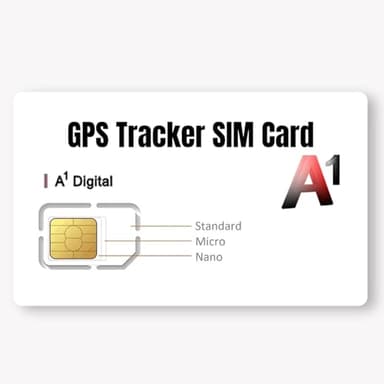 SIM-Karte für GPS Tracker mit ABO erforderlich SIM Card z.B. Winnes, Tkmars, 4G LTE/3G/2G/GSM Netzwerk,nur Daten, Keine Stimme, Keine SMS, Plug and Play Android IOS App