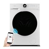 Midea MF200W100WB-14A Waschmaschine / 10KG / 1400 U/min/A/Leiser & effizienter Inverter Motor/Wasserschutzsystem/Steam Care/Nachlegefunktion/APP-Steuerung/AquaStop, Weiß