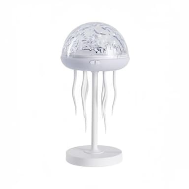Wastou quallen lampe,Lavalampe Sternenhimmel Projektor,nordlicht lampe mit Fernbedienung, 7-farbiger LED Stimmungslicht Galaxy Projector für Partys, Spiele, Raumdekoration