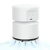 Cuteefun Tischstaubsauger, Mini Staubsauger Schreibtisch, USB Wiederaufladbar Tischsauger, Bis zu 120 Minuten Laufzeit, 2 Stufen Saugleistung, 360° Drehbarer Tischsauger für Schule, Büro, Zuhause