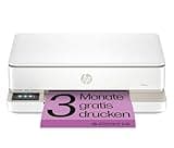 HP ENVY 6120e , Multifunktionsdrucker, 3 Monate gratis drucken mit HP Instant Ink inklusive, Drucken, Kopieren, Scannen, Mobiler Faxversand, Wi-Fi, Beidseitiger Druck