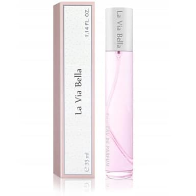 NAINA Damenparfüm La Via Bella 33ml – Inspirierte Parfüm Damen – Parfümfläschchen Spray, Flakon Eau de Parfum – Einzigartiger Duft und Dufterlebnisse – Einzigartige Aromakompositionen - Damendüfte