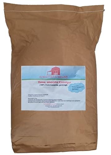 Schusterscheune Reine amorphe Kieselgur fein 25kg (50 Liter) - Natürlich und wirksam