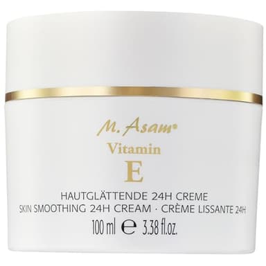 M. Asam VITAMIN E Hautglättende 24h Creme (100 ml) – Reichhaltige Gesichtscreme Mit Hochkonzentriertem Vitamin E, Glättet Sichtbar Die Haut Und Spendet Intensive Feuchtigkeit Tag Und Nacht