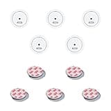 ABUS Mini-Rauchmelder GRWM30600 5er Set + Magnethalterungen - mit 10-Jahres-Batterie - Q-Label & DIN EN14604 zertifiziert - 85 dB Alarm - für Wohnräume, Wohnwagen & Wohnmobil - Weiß