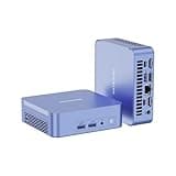 GEEKOM AX8 Pro Ai Mini PC, AMD Ryzen R7-8745HS (8C/16T, bis zu 4,9 GHz), 32 GB DDR5 5600 MHz RAM, 512 GB PCIe Gen 4 SSD, Mini-Desktop Windows 11 Pro, AMD Radeon 780M, WiFi 6E, BT5.2, 2,5G LAN.