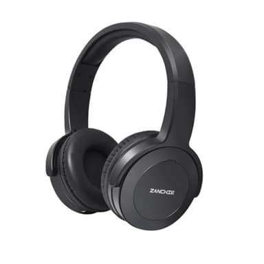 Funkkopfhörer für Fernseher, On-Ear Kabelloser TV Kopfhörer mit Reichweite 100 m, Plug-n-Play, Keine Verzögerung (mit Digital Optical AUX RCA Port)- (Sender erforderlich, Sender nicht im Lieferumfang