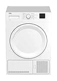 Beko DCU 8230 N b100 Kondenstrockner / 15 Programme / FlexySense - Elektronische Feuchtemessung / 8 kg Beladungskapazität / Kindersicherung / Expressprogramm