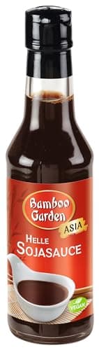 Bamboo Garden - Helle Sojasauce , Asiatische Würzsauce für helleres Fleisch und Fisch , 1 x 150 ml (Verpackungsdesign kann abweichen)