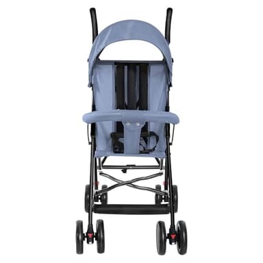 Kinderwagen, leicht und kompakt, von 0 Monaten bis 4 Jahren, maximale Tragfähigkeit von 25 kg, zusammenklappbarer Kinderwagen, neigbare Rückenlehne, automatische Faltung in 1 Schritt, Canopy-D-blau
