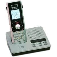 Telekom Sinus A500 Telefon + AB schnurlos digital 100 Nummern LCD 12/120 Stunden Silber/schwarz