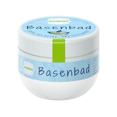 MADENA Basen Citrate Pur Basenbad, Badesalz Hautpflege bei Fastenkur, basischer Badezusatz zur Pflege der Haut