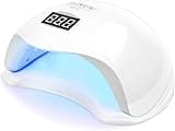 SUNUV LED UV Nagellampe, Smart 2.0 für Gel-Nagellack mit Timer, Sensor und LCD-Bildschirm im Home & Beauty Salon SUN5, Geschenk für Frauen Paare und Ehepartner